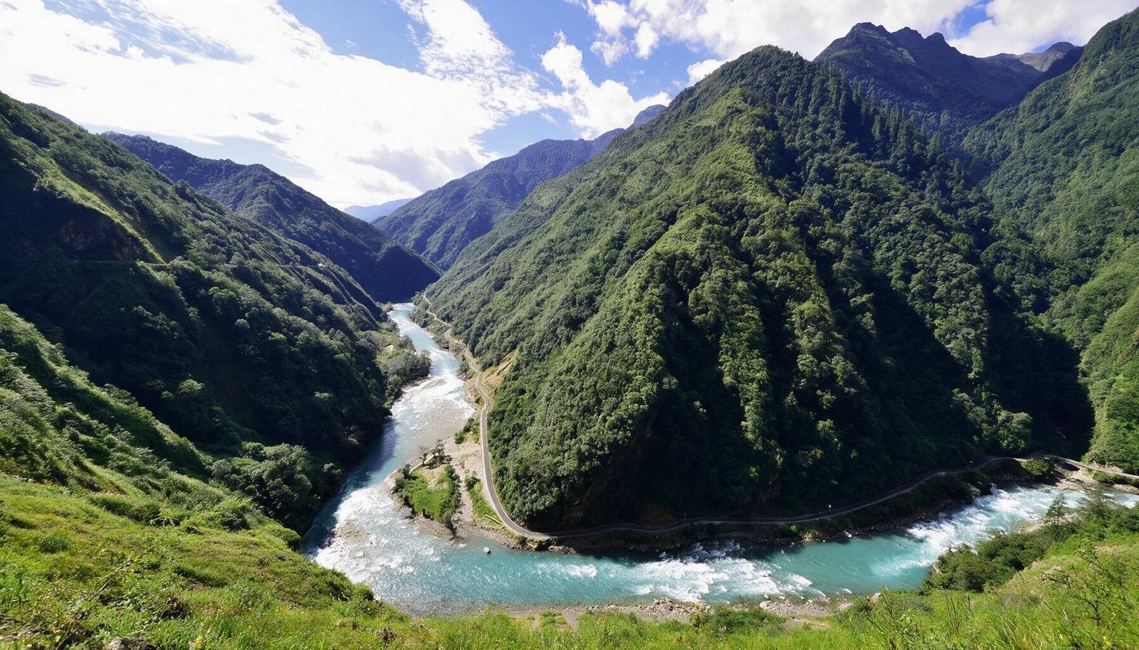 怒江峡谷